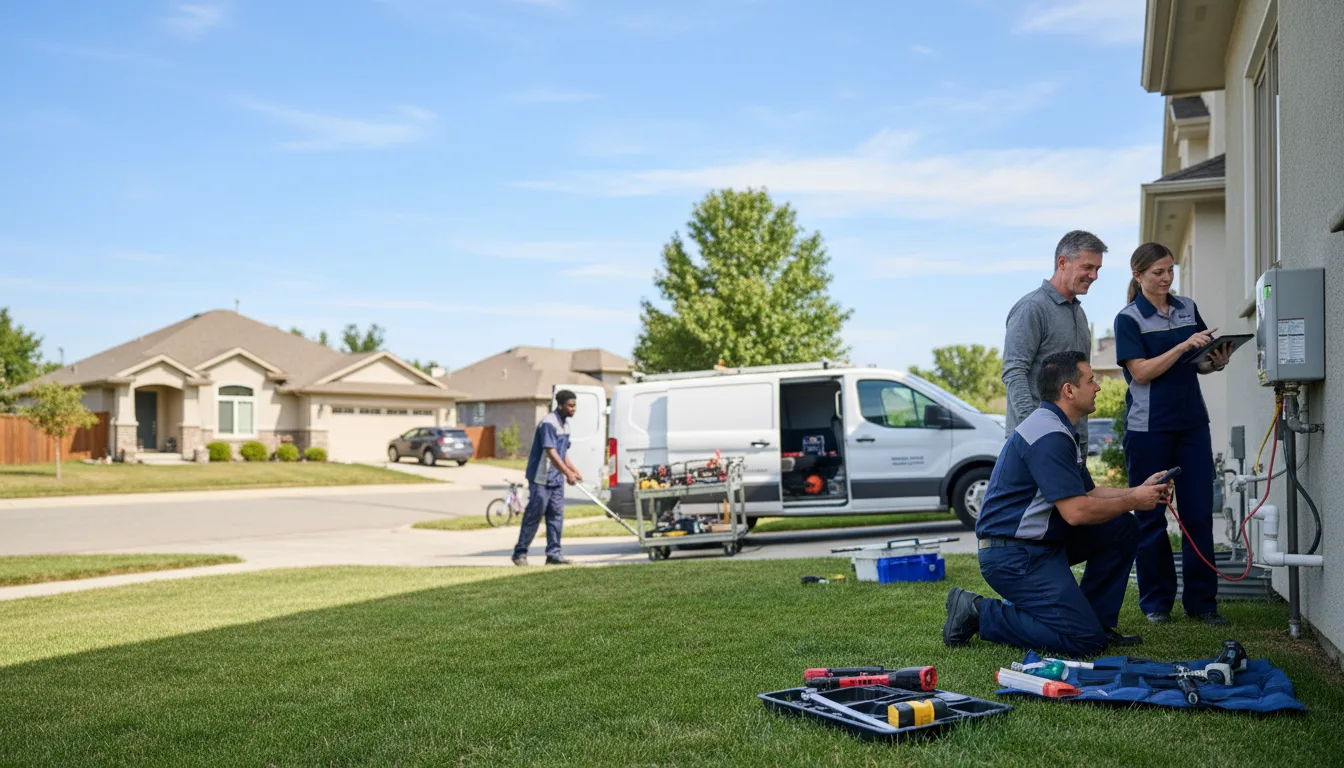 Tankless water heater service in Smithland, KY